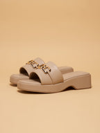 Women Casual Sandals Beige