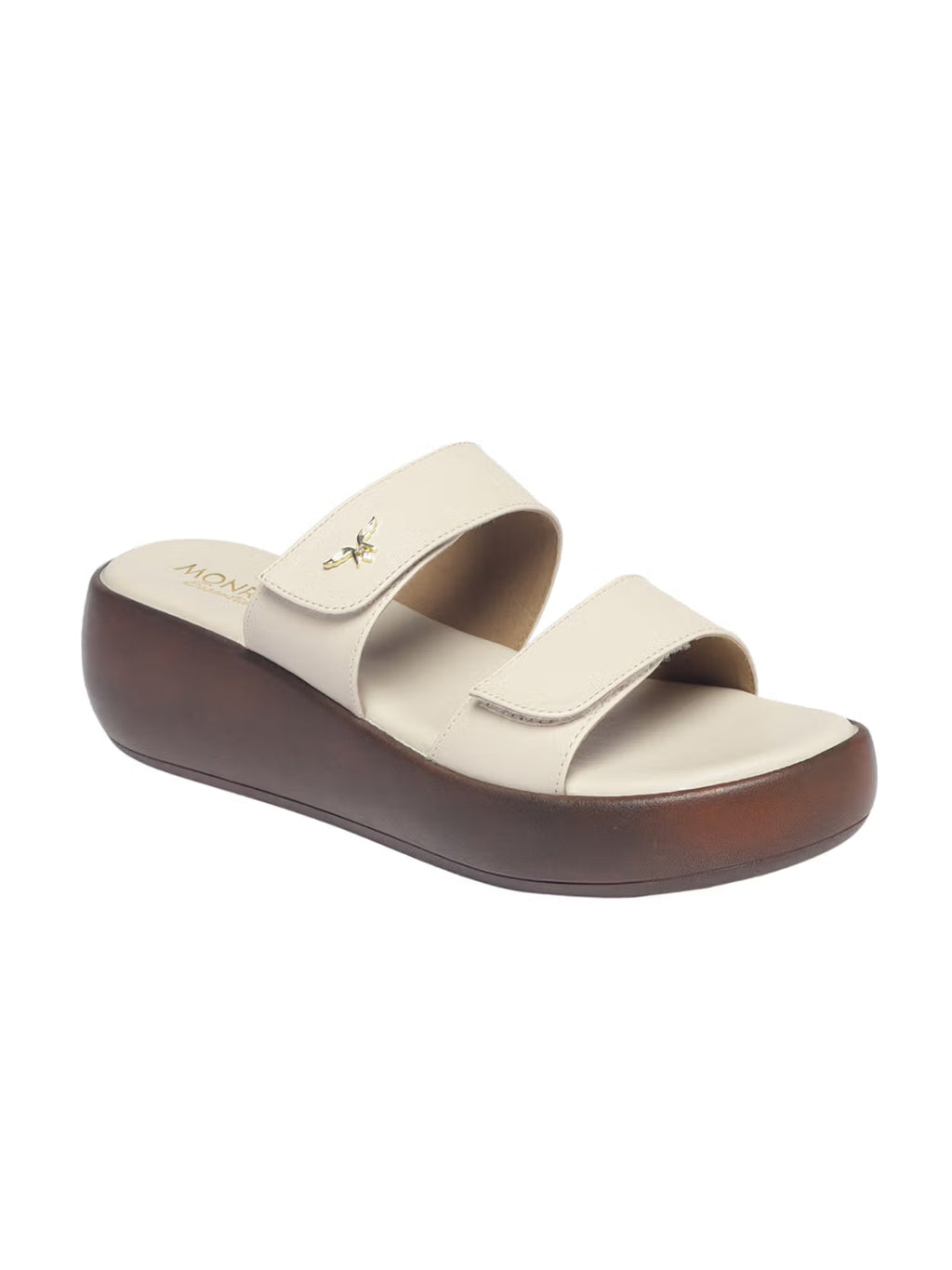 Cream Flatform Heels