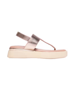 Pink Flatform Sandals