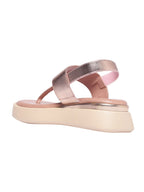 Pink Flatform Sandals