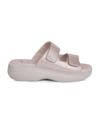 Women Beige Slide Sandals
