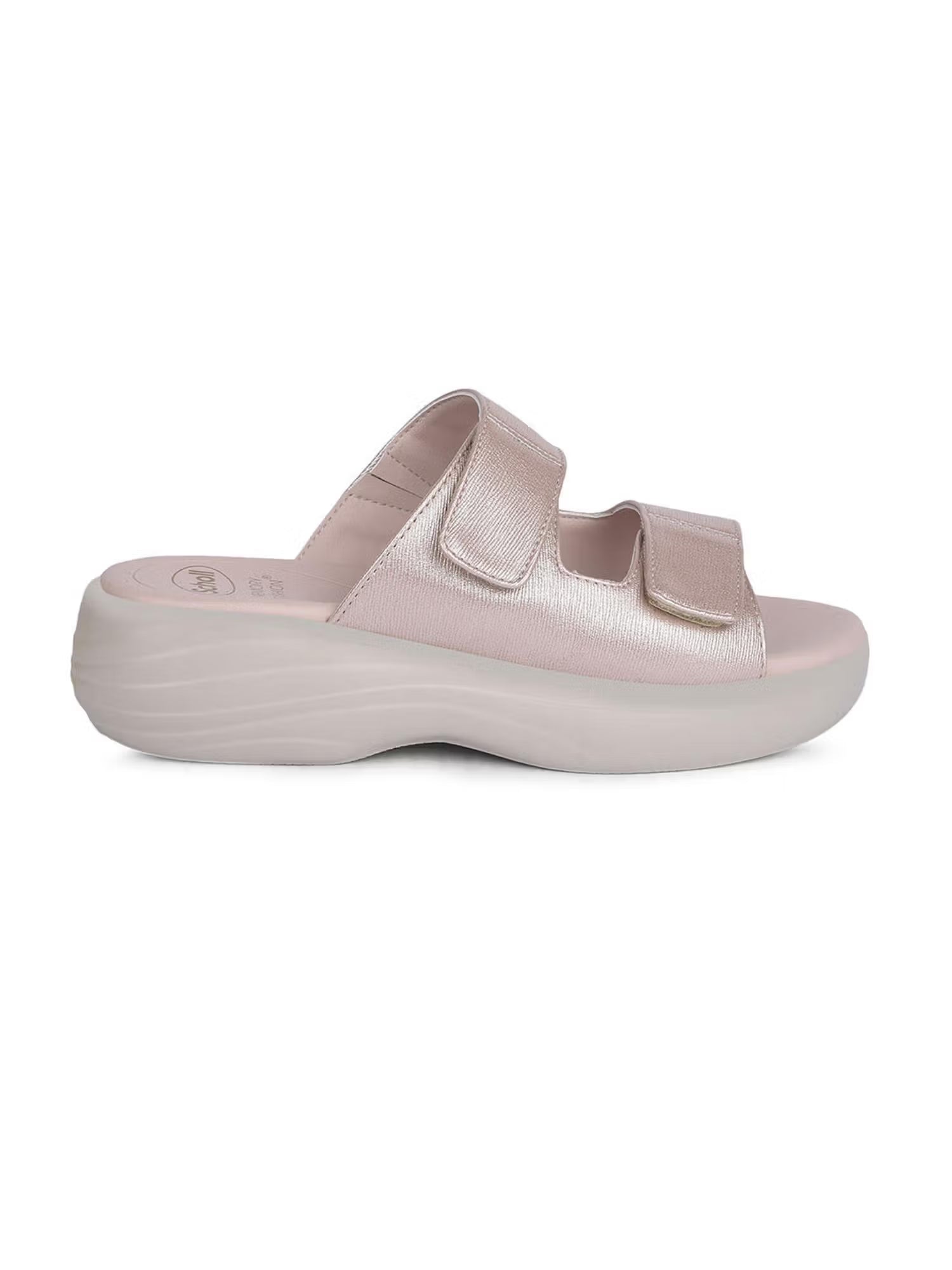 Women Beige Slide Sandals