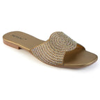 Women Fancy Slip On Casual Womens Wedding Sandal