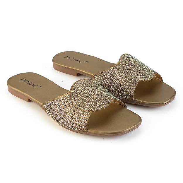 Women Fancy Slip On Casual Womens Wedding Sandal