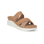 Women Casual Tan Slip-On Sandals