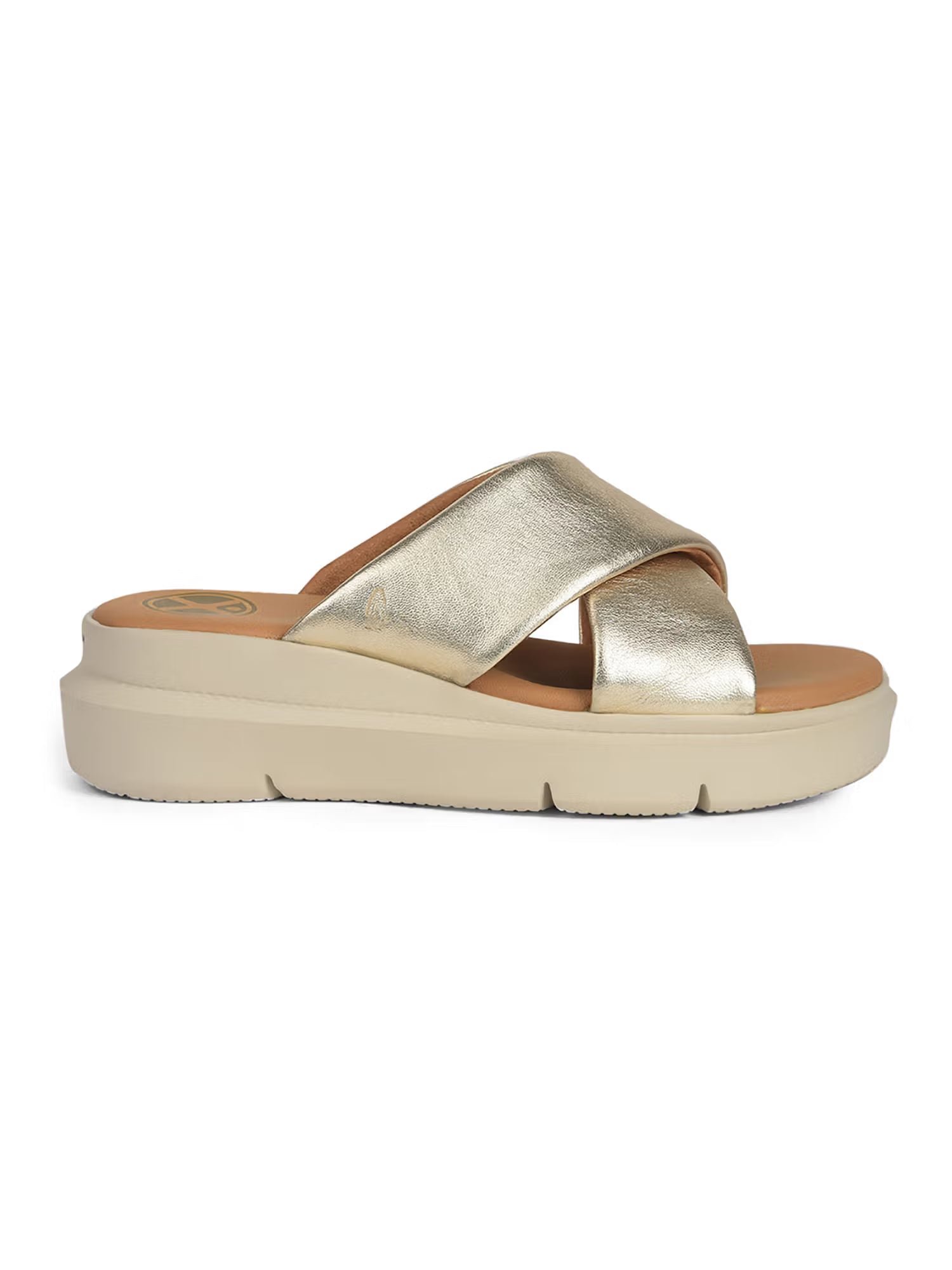Women's Gold Platform Sandals