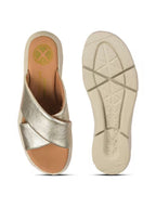 Women's Gold Platform Sandals