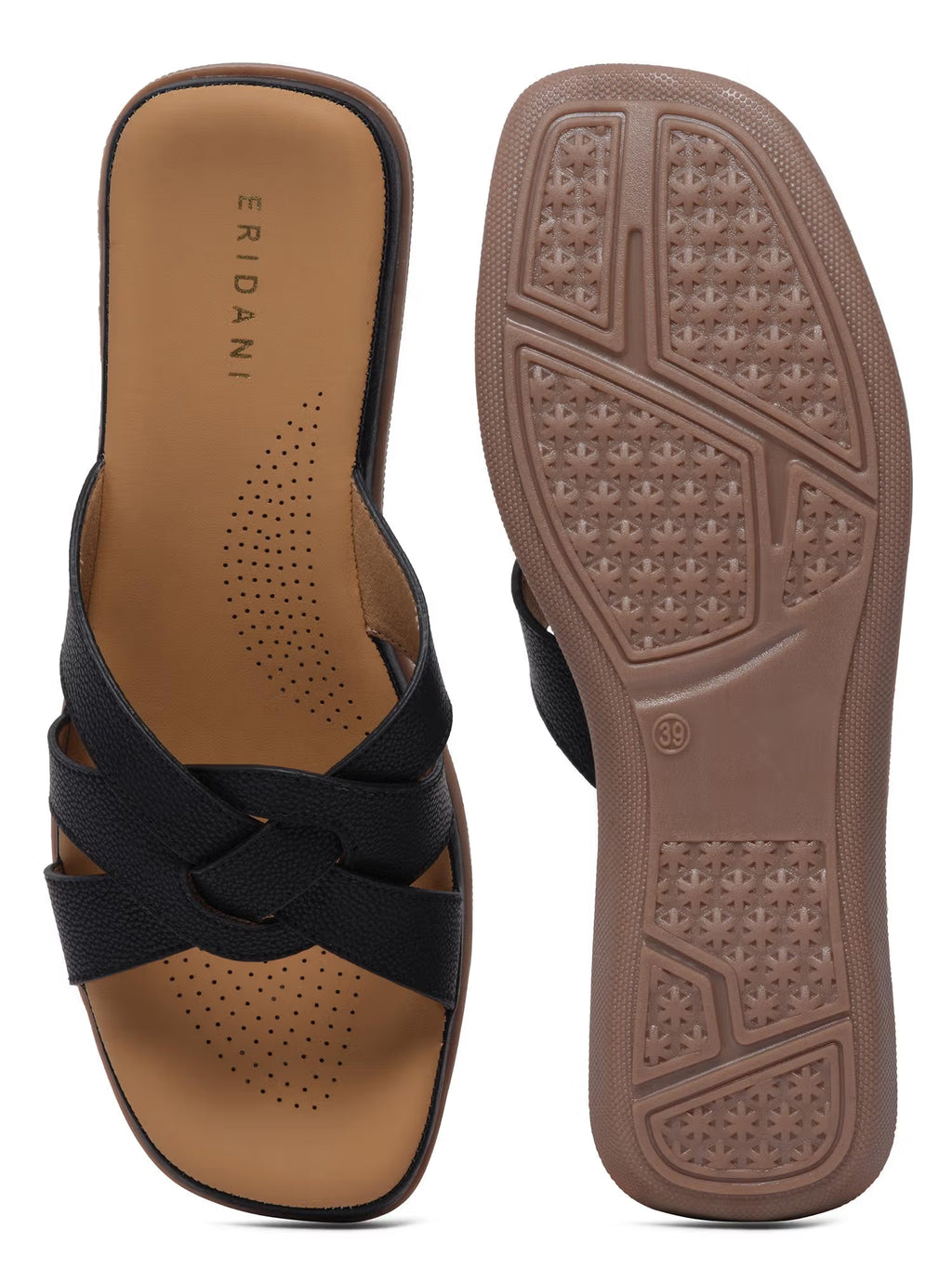 Black Comfort Sandals