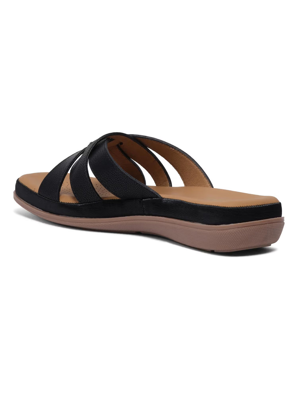 Black Comfort Sandals